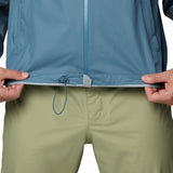 Impermeable Hombre Threshold Jacket Azul Mountain Hardwear