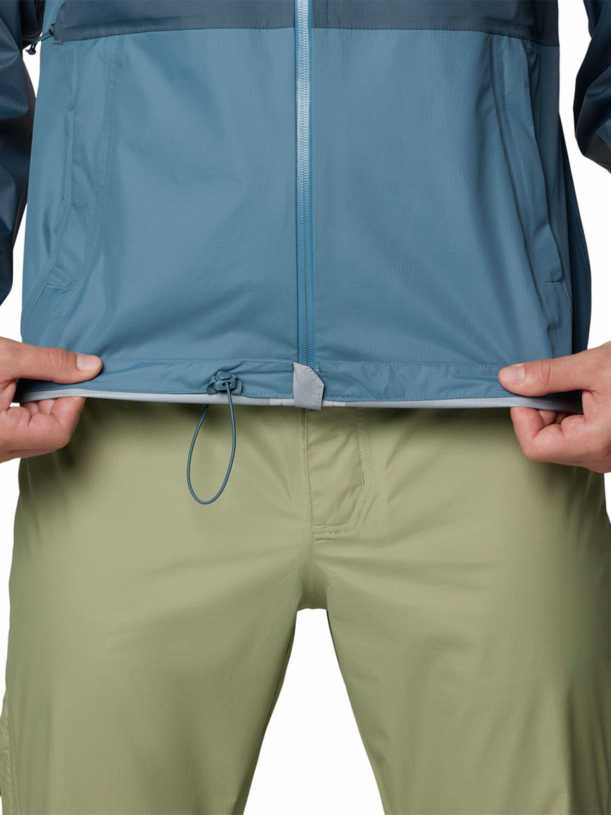 Impermeable Hombre Threshold Jacket Azul Mountain Hardwear