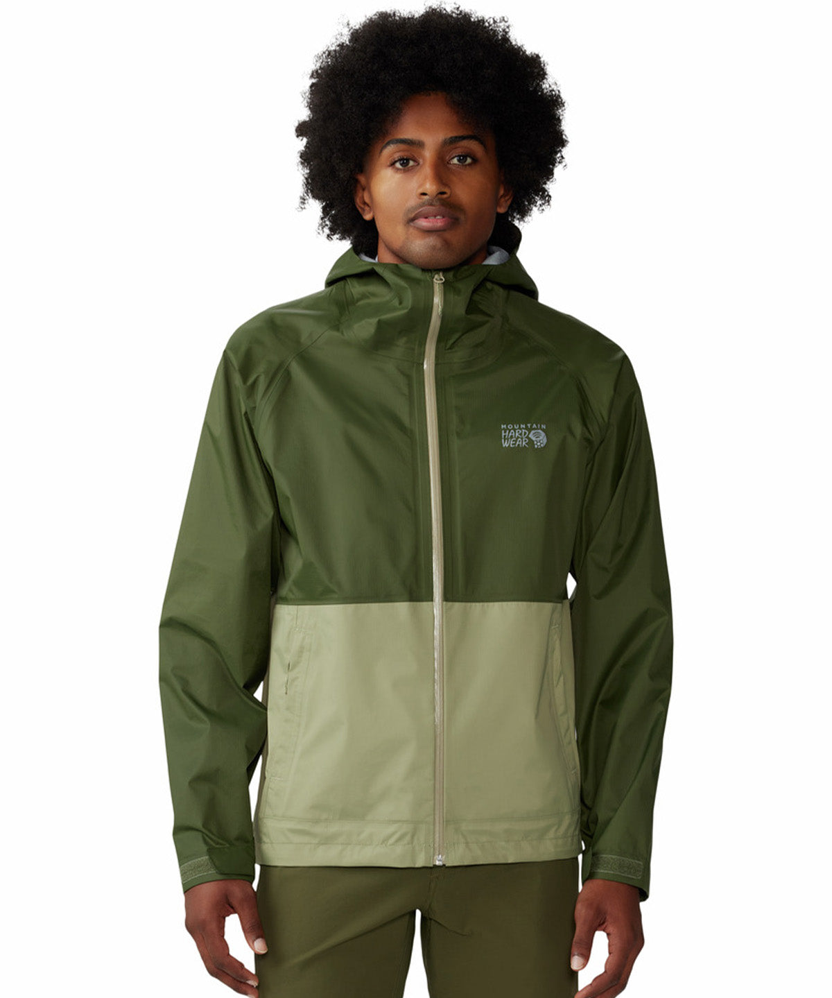 Cortaviento Hombre Threshold¿ Verde Mountain Hardwear