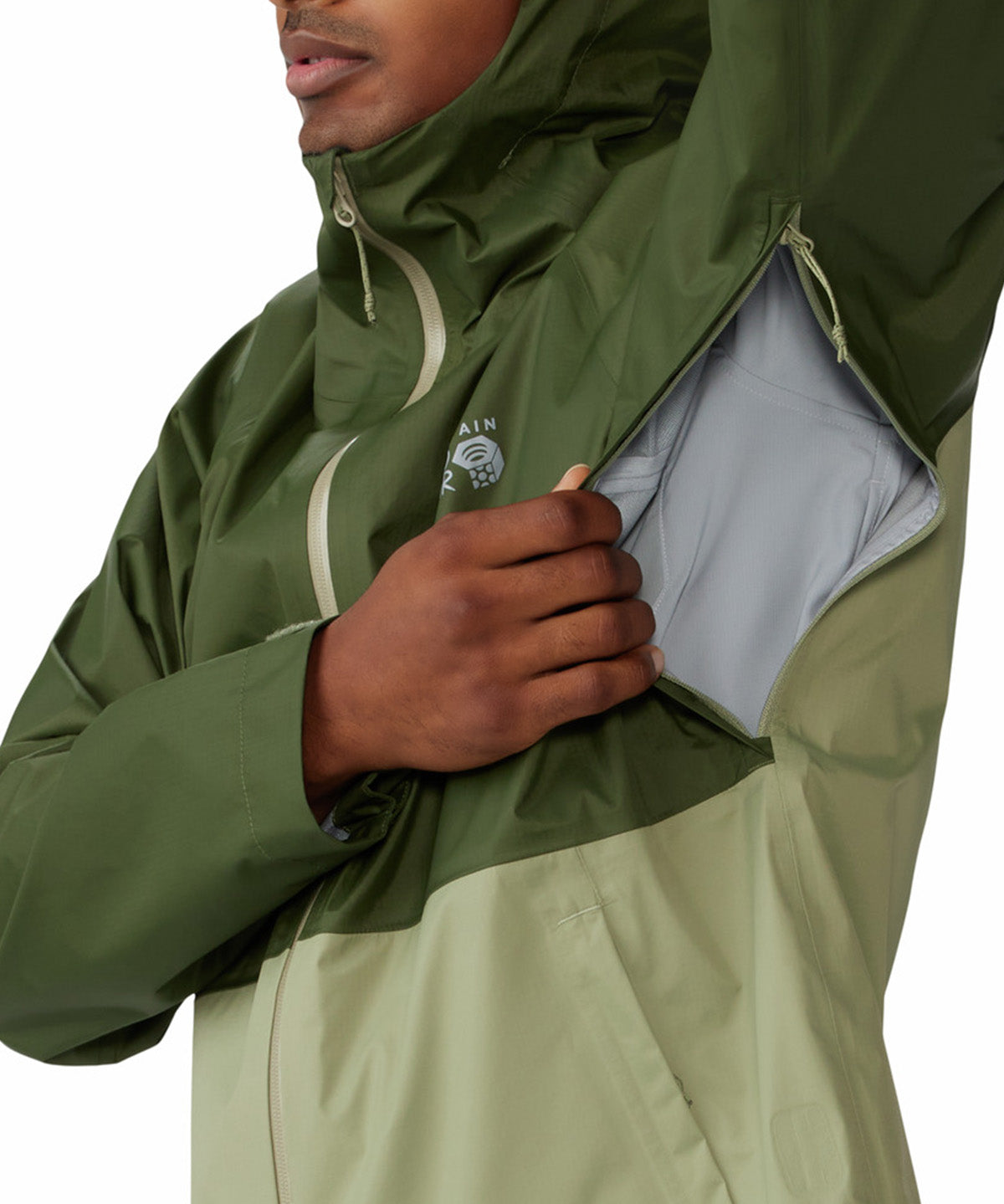 Cortaviento Hombre Threshold¿ Verde Mountain Hardwear