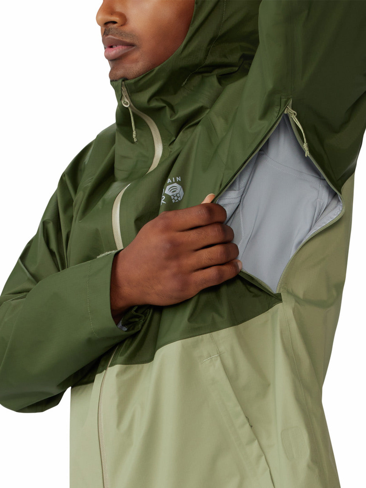 Cortaviento Hombre Threshold¿ Verde Mountain Hardwear
