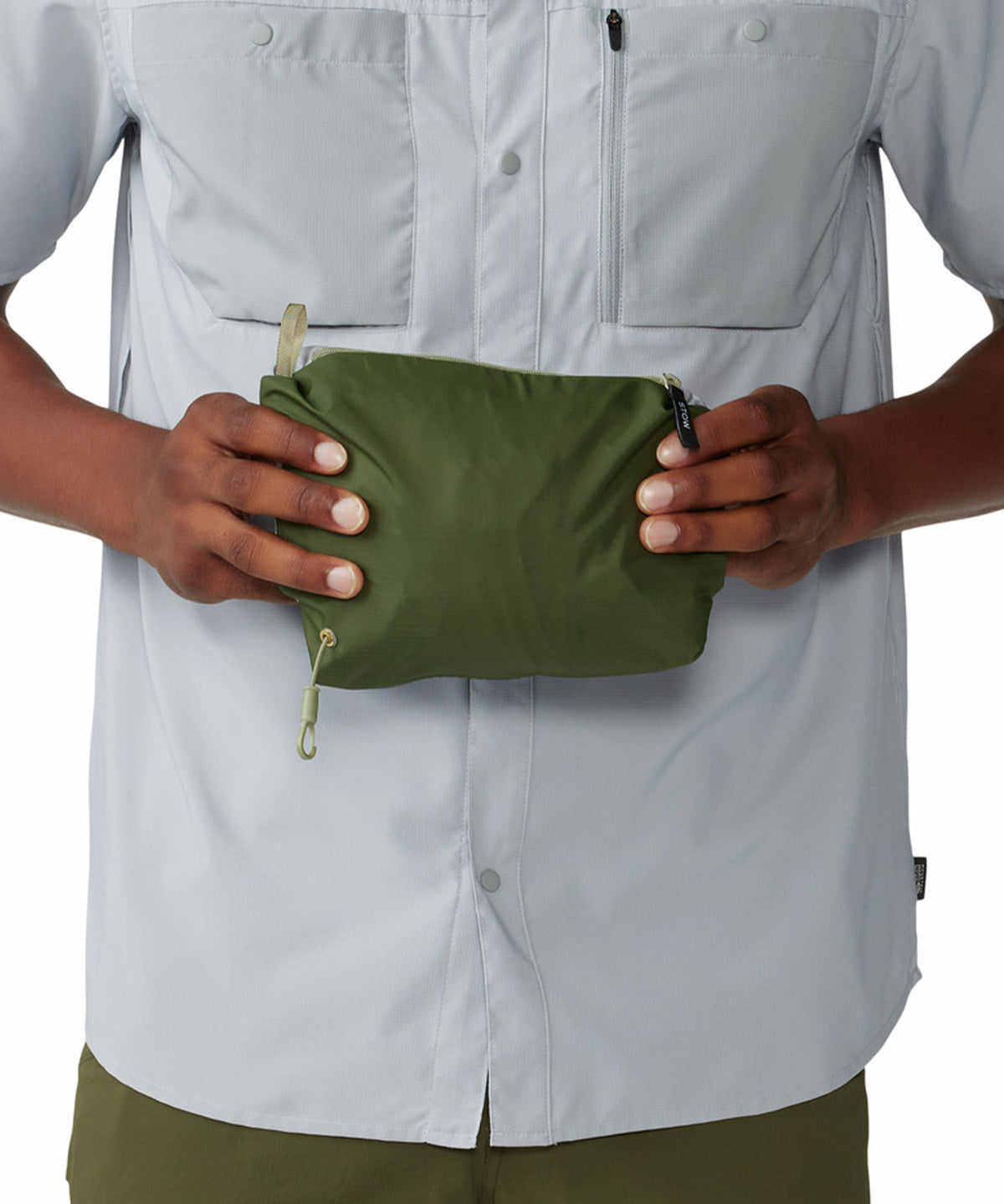 Cortaviento Hombre Threshold¿ Verde Mountain Hardwear