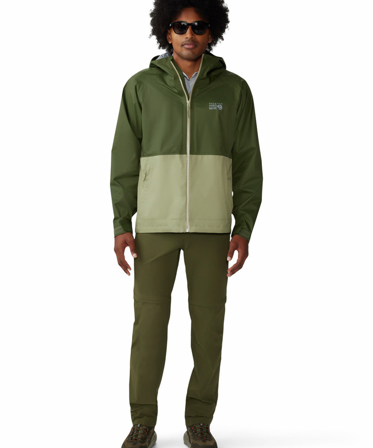 Cortaviento Hombre Threshold¿ Verde Mountain Hardwear