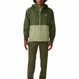 Cortaviento Hombre Threshold¿ Verde Mountain Hardwear