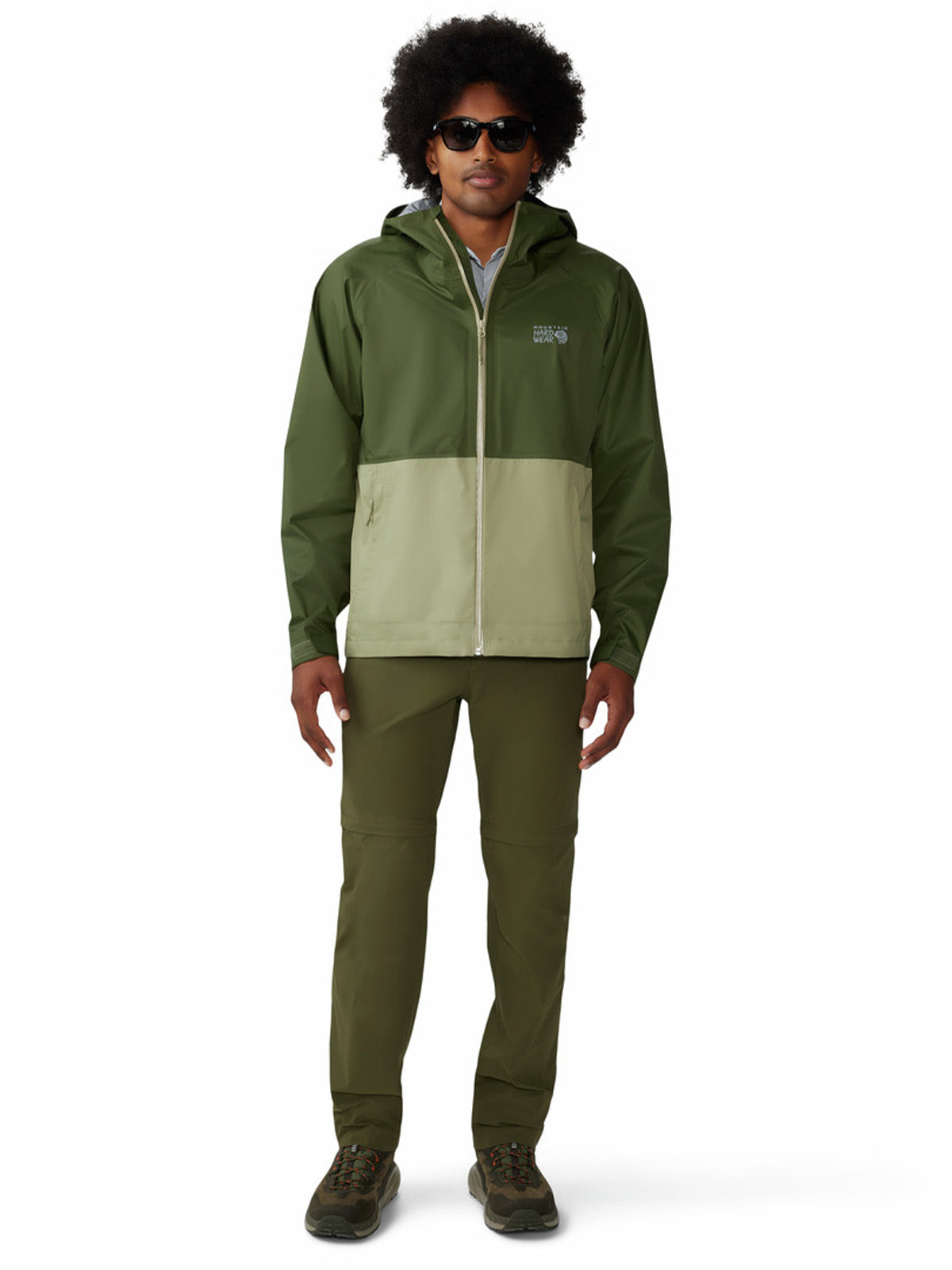 Cortaviento Hombre Threshold¿ Verde Mountain Hardwear
