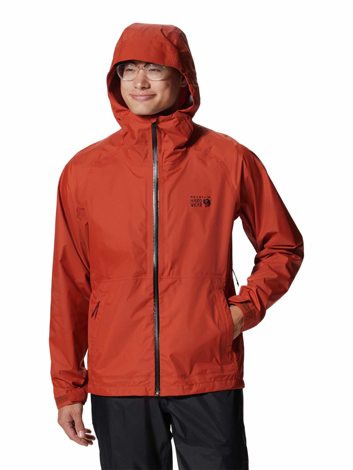 Cortaviento Hombre Threshold Rojo Mountain Hardwear