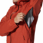 Cortaviento Hombre Threshold Rojo Mountain Hardwear