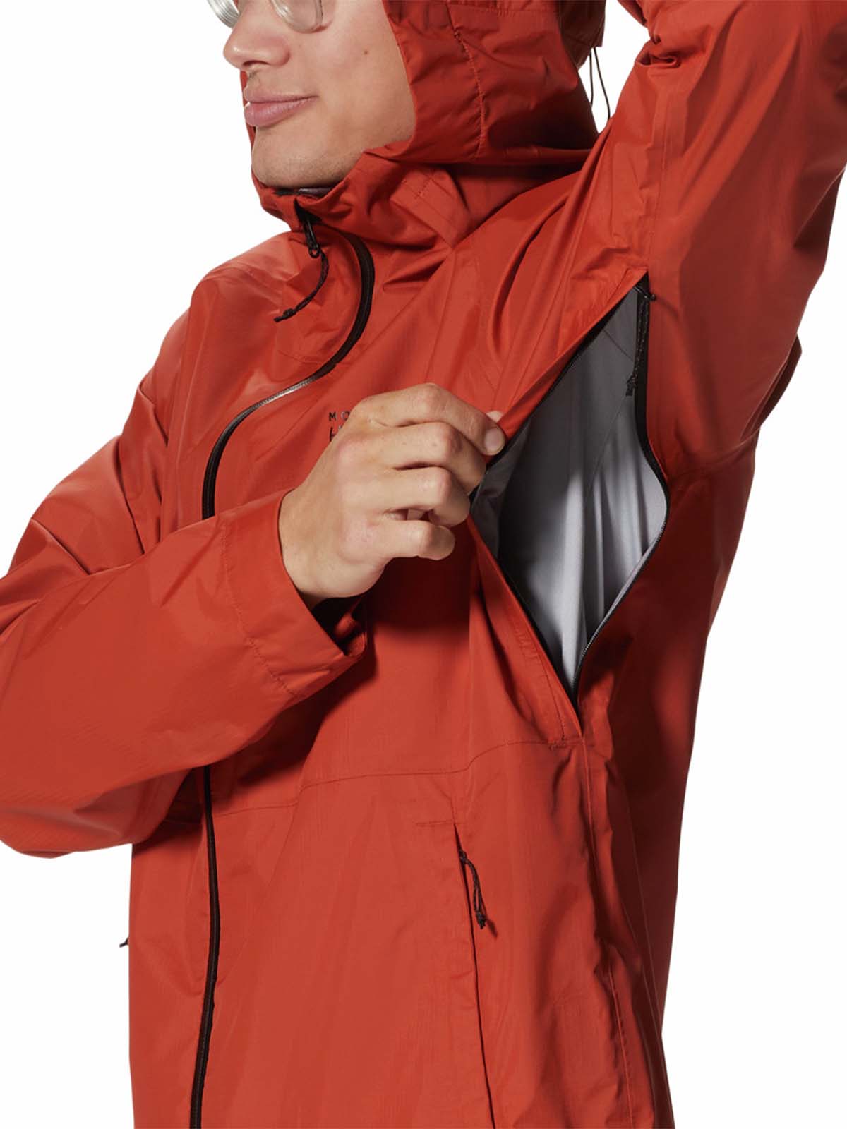 Cortaviento Hombre Threshold Rojo Mountain Hardwear