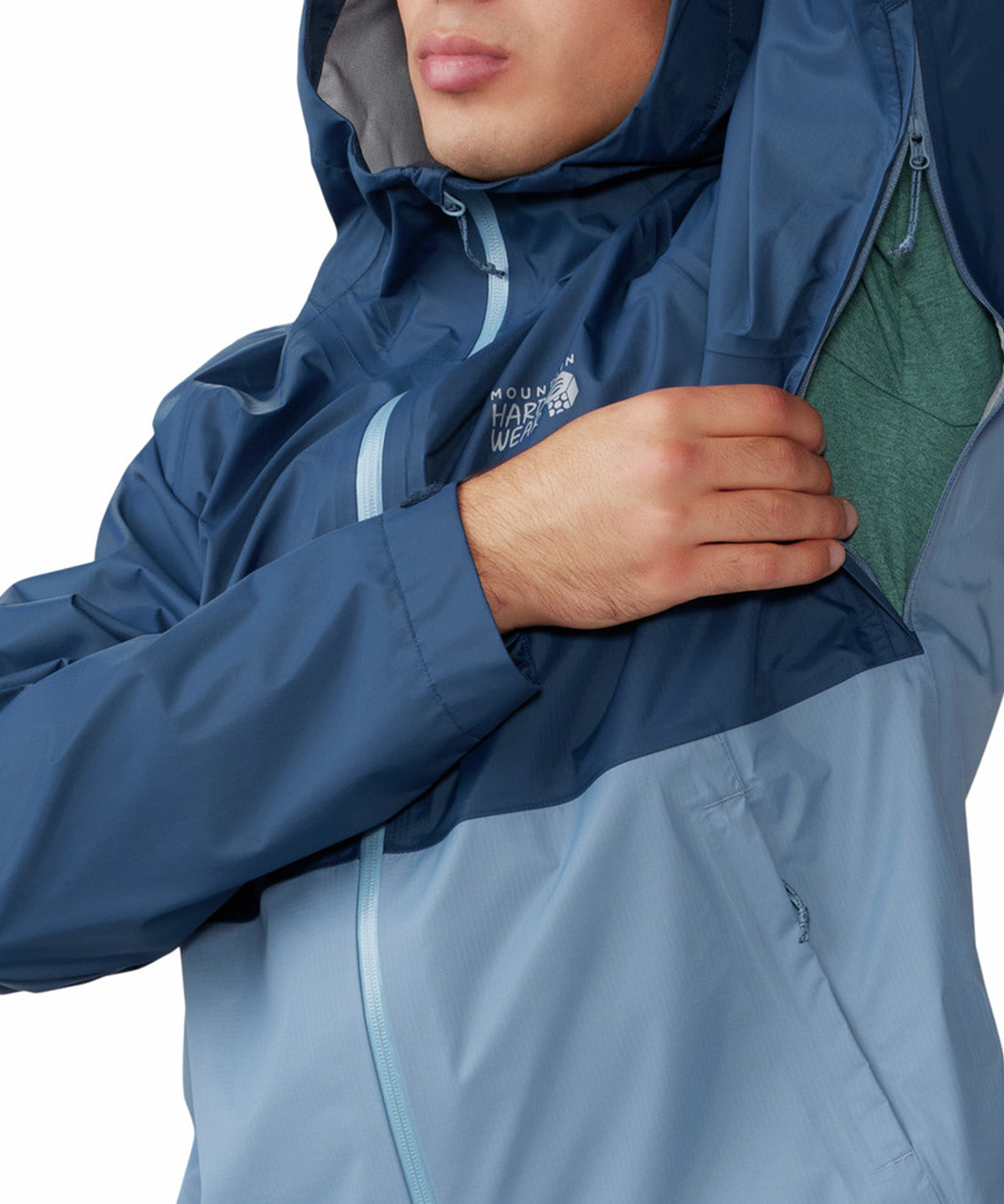 Cortaviento Hombre Threshold Azul Mountain Hardwear