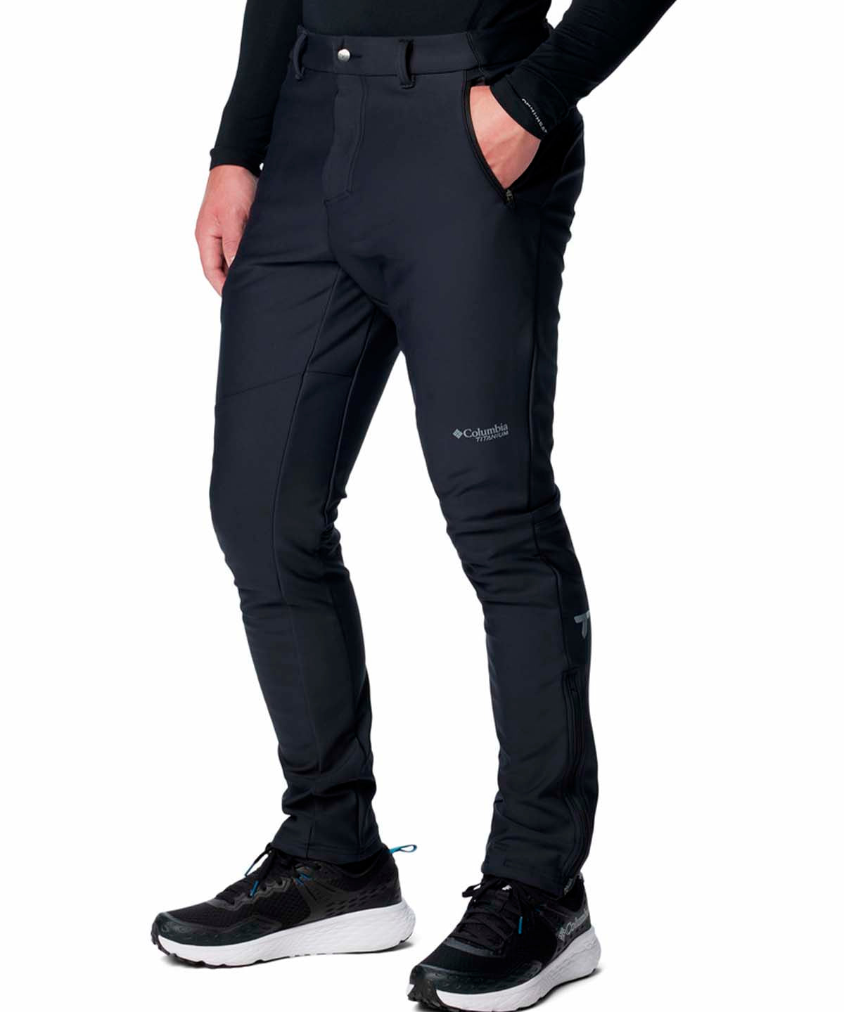 Pantalón Hombre Vast Canyon Negro Columbia
