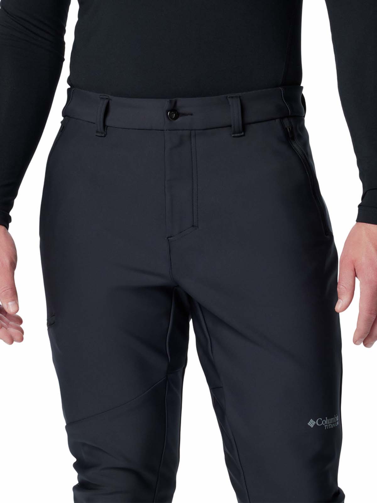 Pantalón Hombre Vast Canyon Negro Columbia