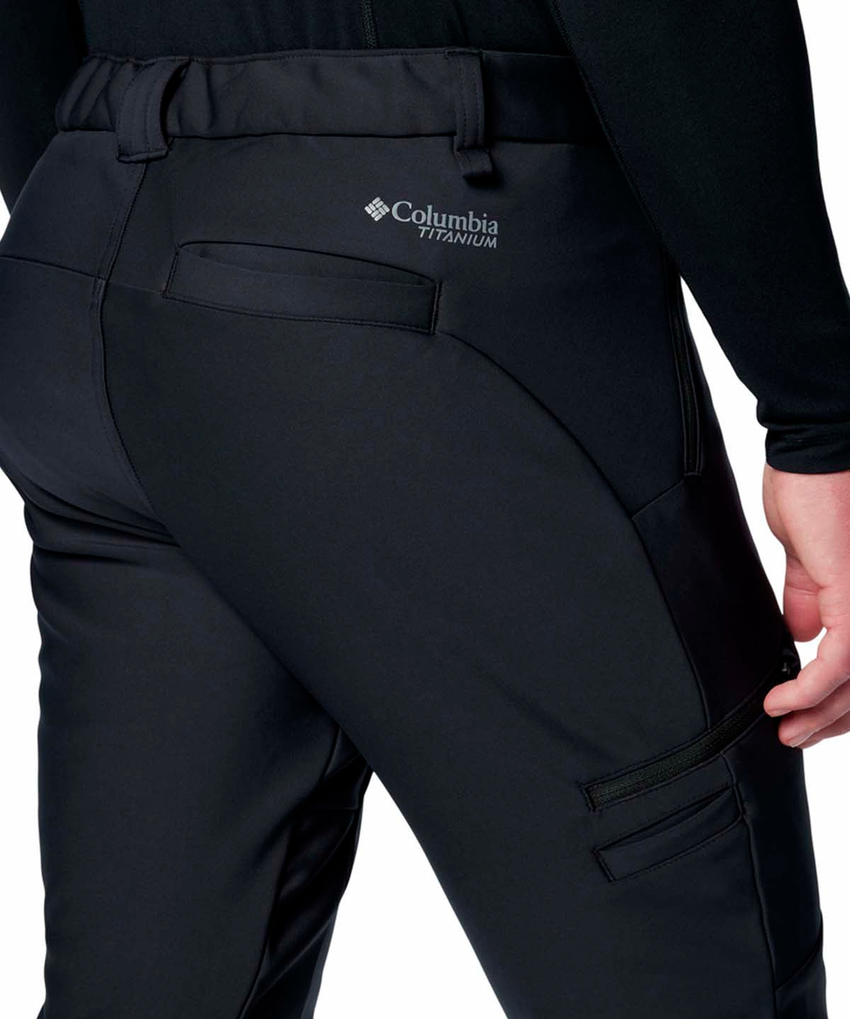 Pantalón Hombre Vast Canyon Negro Columbia