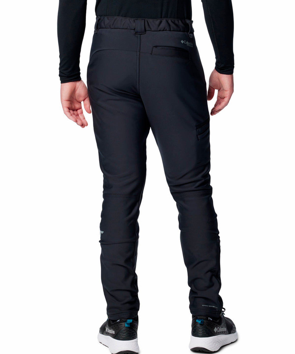 Pantalón Hombre Vast Canyon Negro Columbia
