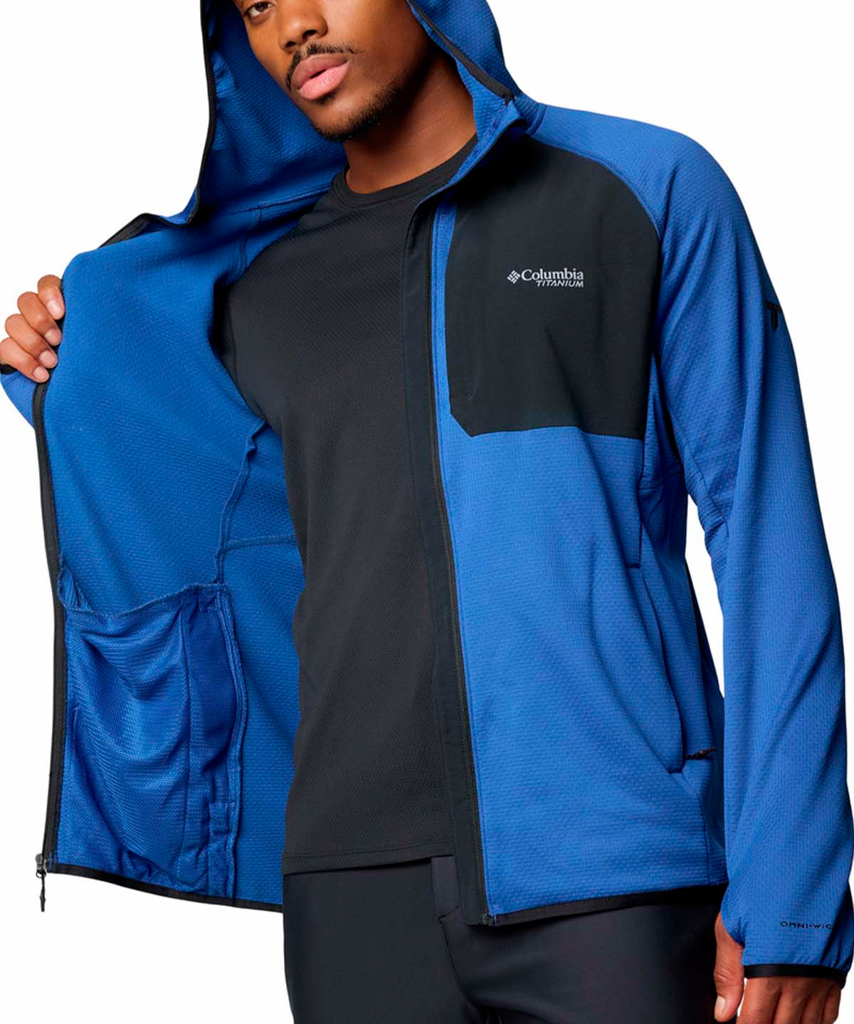 Polar Hombre Triple Canyon Grid Azul Columbia