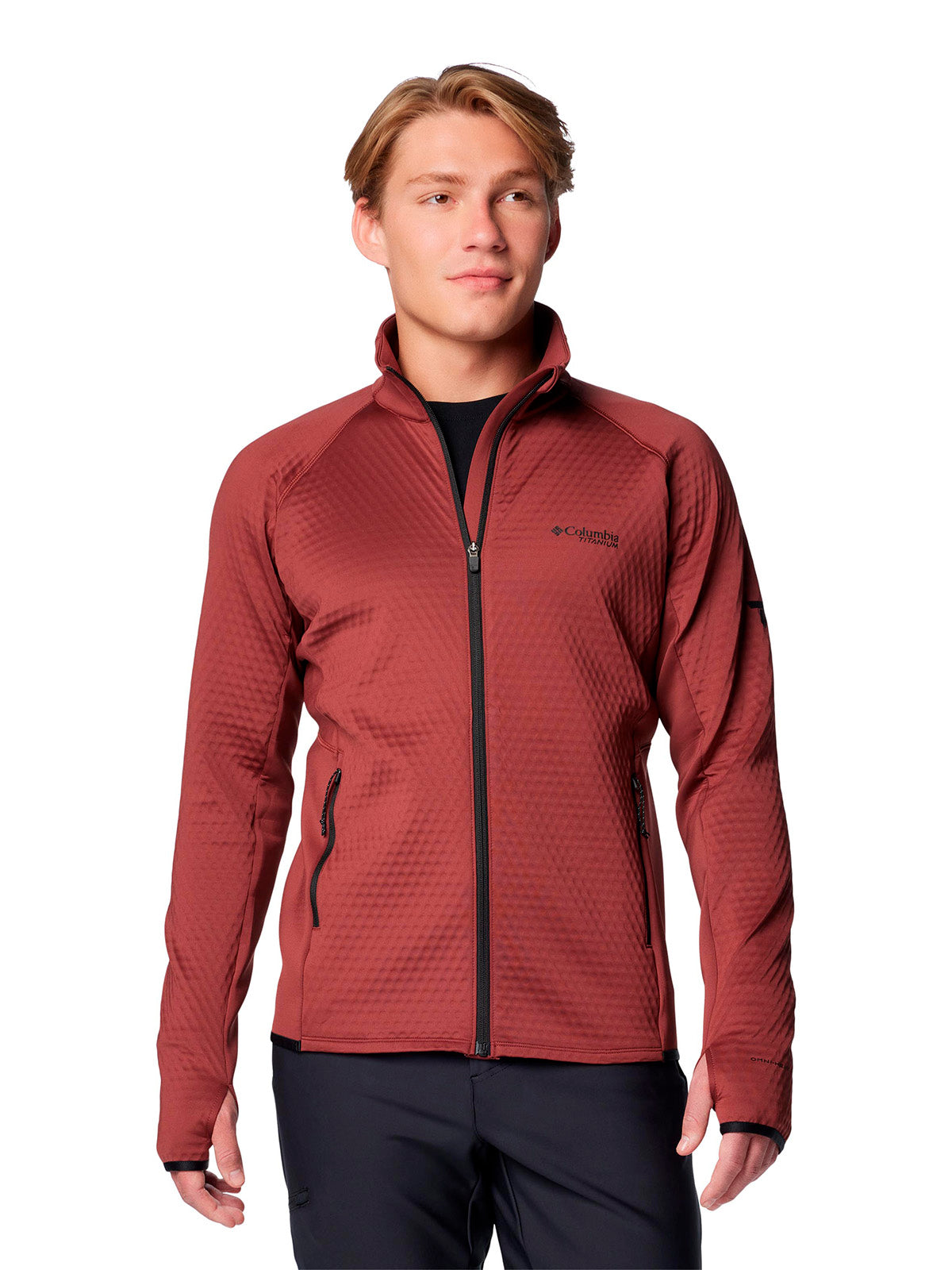Polar Hombre Crystal Leaf Omni Heat Rojo Columbia