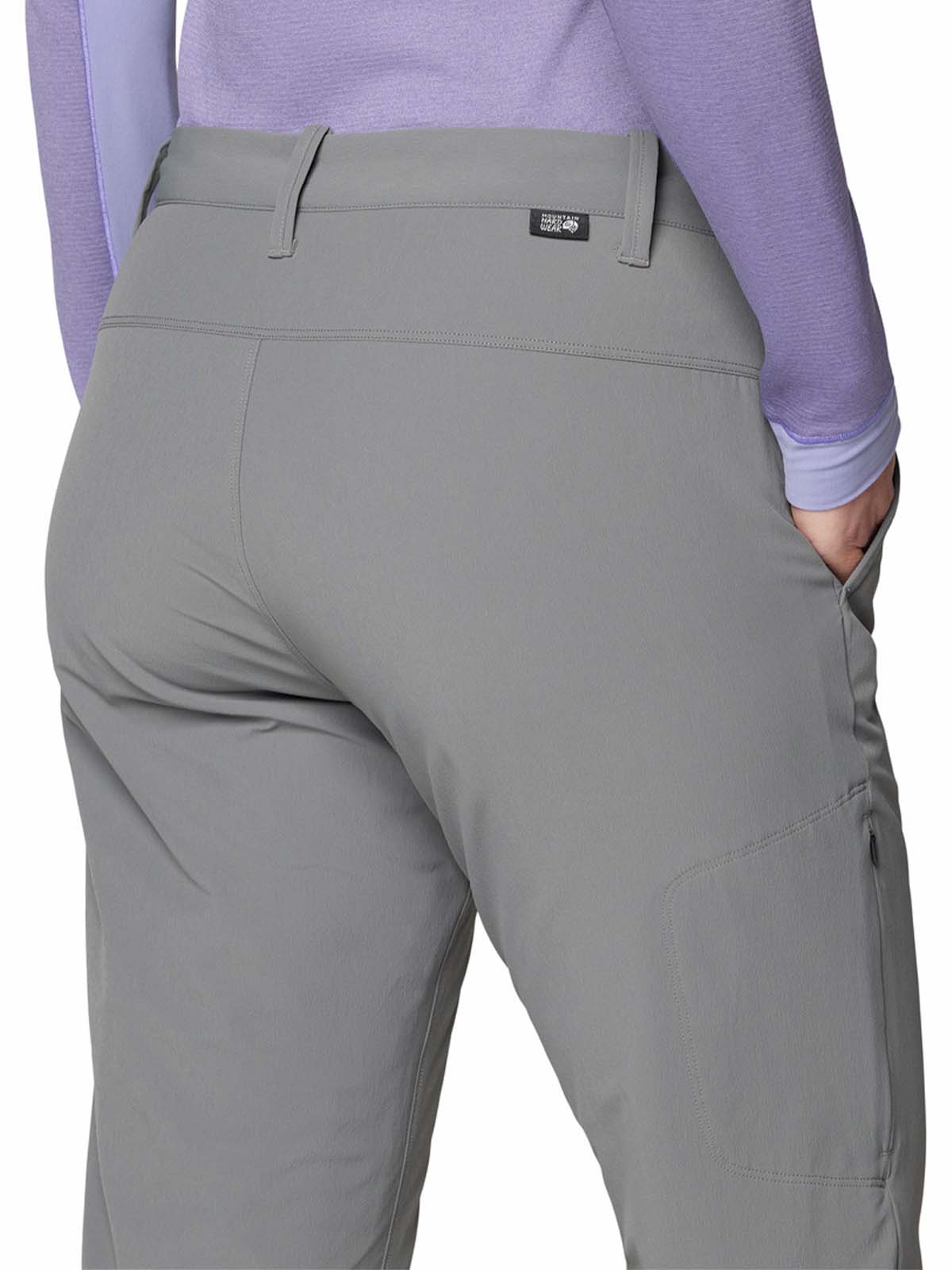 Pantalón Mujer Yumalina Gris Mountain Hardwear