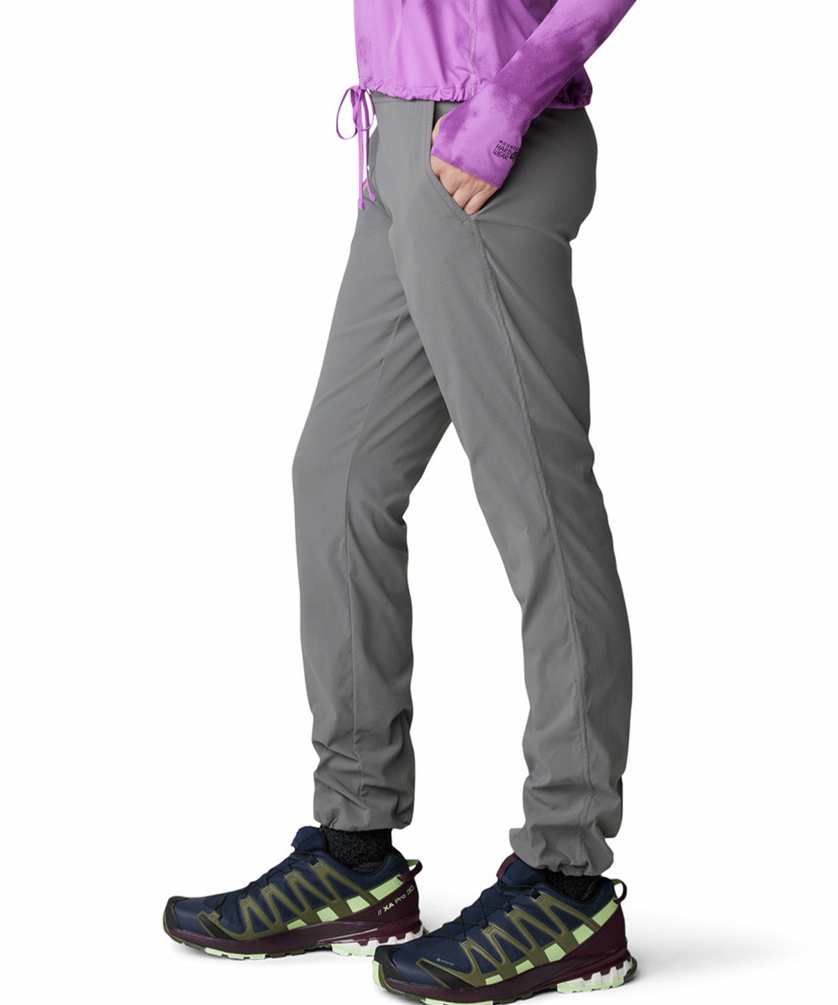 Pantalón Mujer Dynama Gris Mountain Hardwear