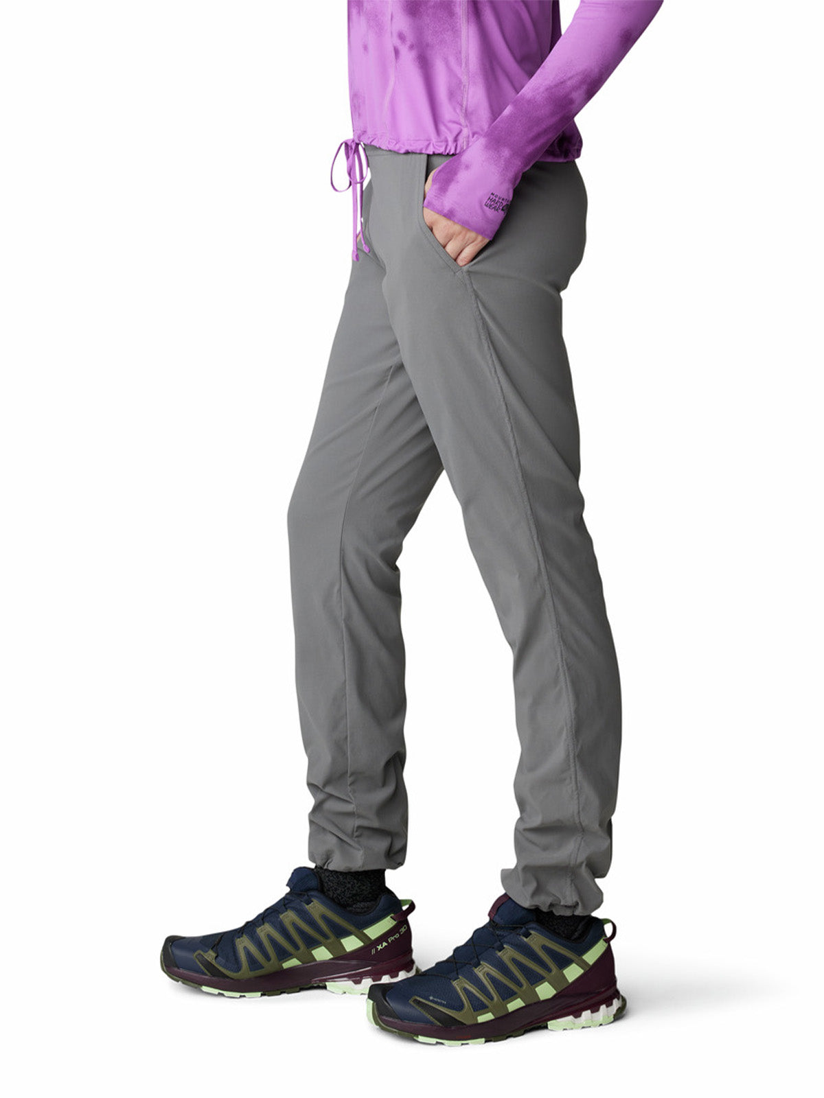 Pantalón Mujer Dynama Gris Mountain Hardwear