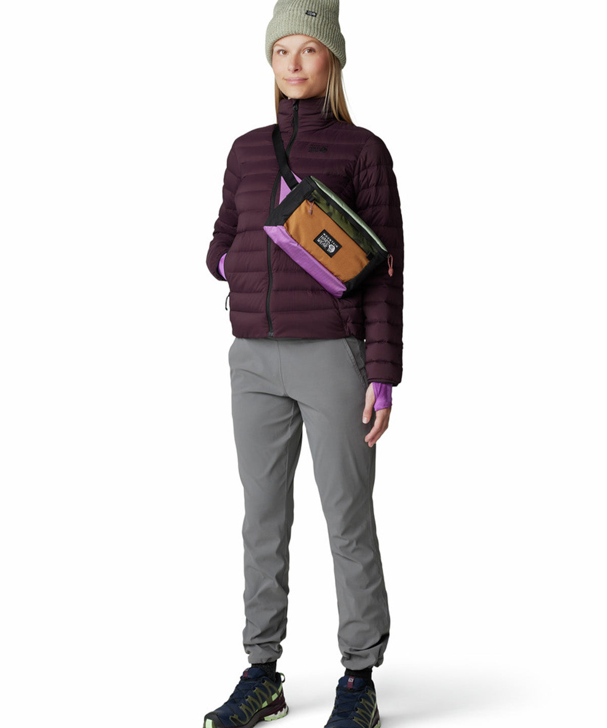 Pantalón Mujer Dynama Gris Mountain Hardwear