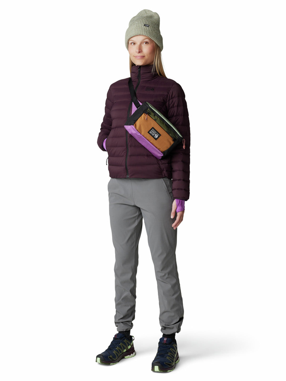 Pantalón Mujer Dynama Gris Mountain Hardwear