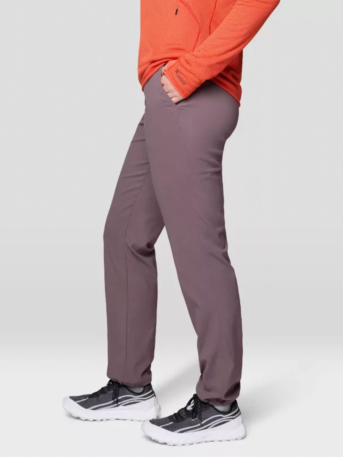 Pantalón Mujer Dynama Morado Mountain Hardwear