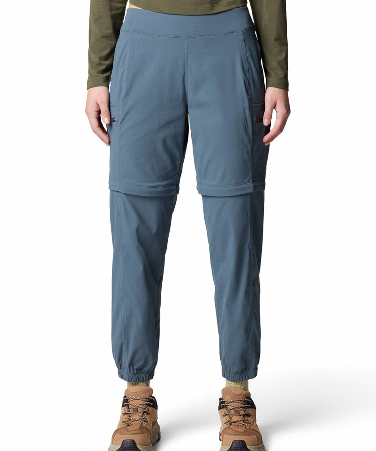 Pantalón Mujer Dynama Convertible Azul Mountain Hardwear