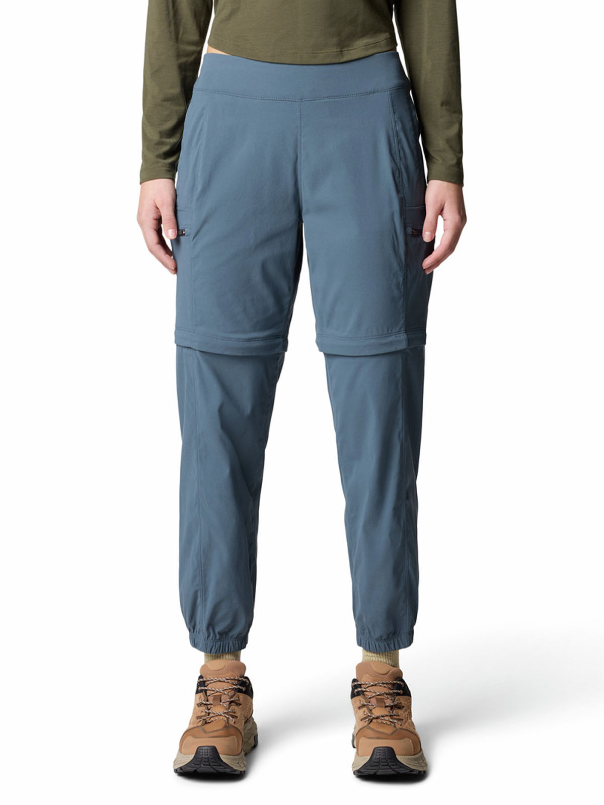 Pantalón Mujer Dynama Convertible Azul Mountain Hardwear