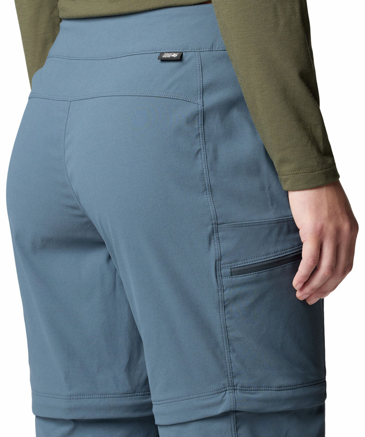 Pantalón Mujer Dynama Convertible Azul Mountain Hardwear