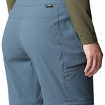 Pantalón Mujer Dynama Convertible Azul Mountain Hardwear