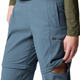 Pantalón Mujer Dynama Convertible Azul Mountain Hardwear