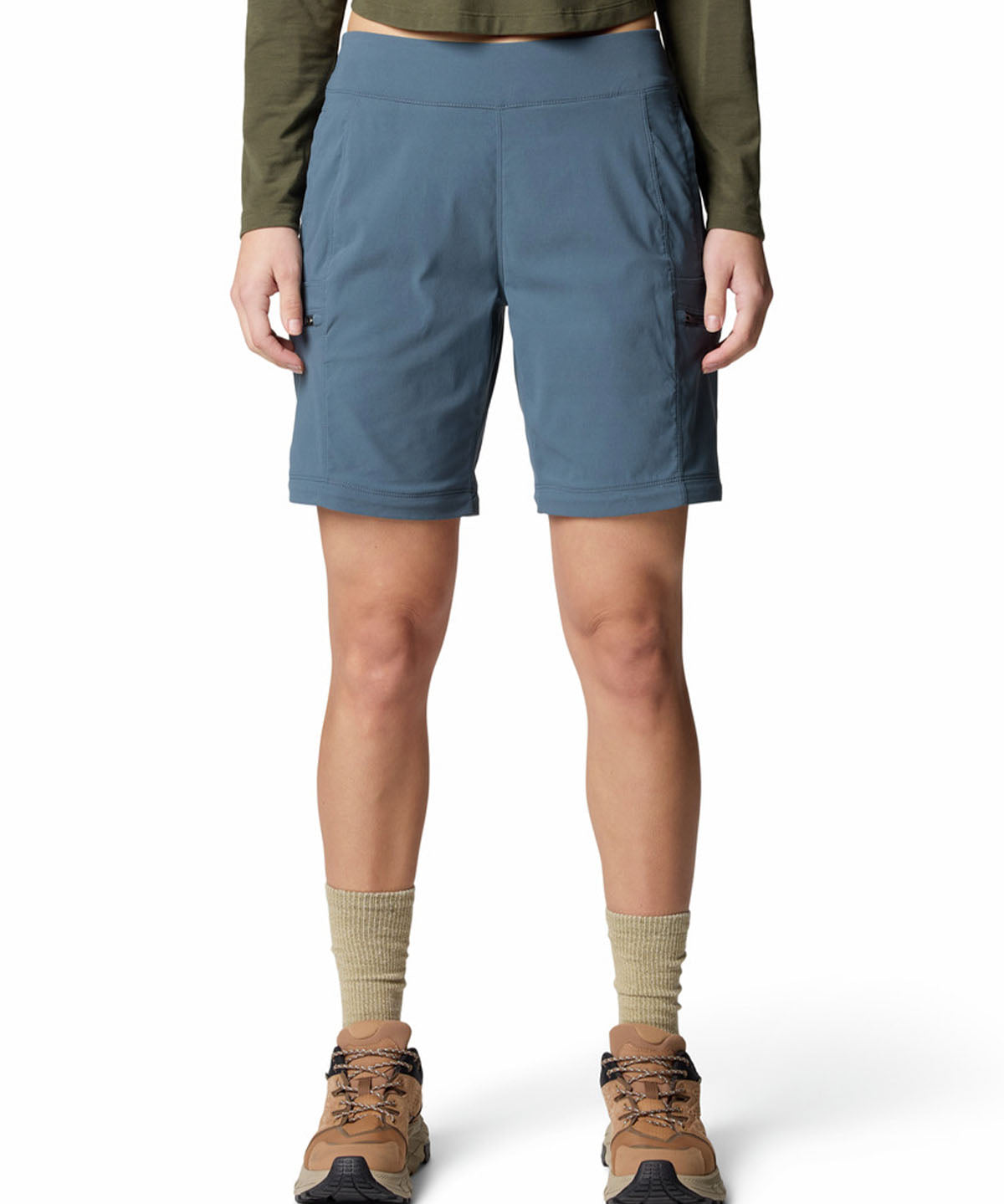 Pantalón Mujer Dynama Convertible Azul Mountain Hardwear