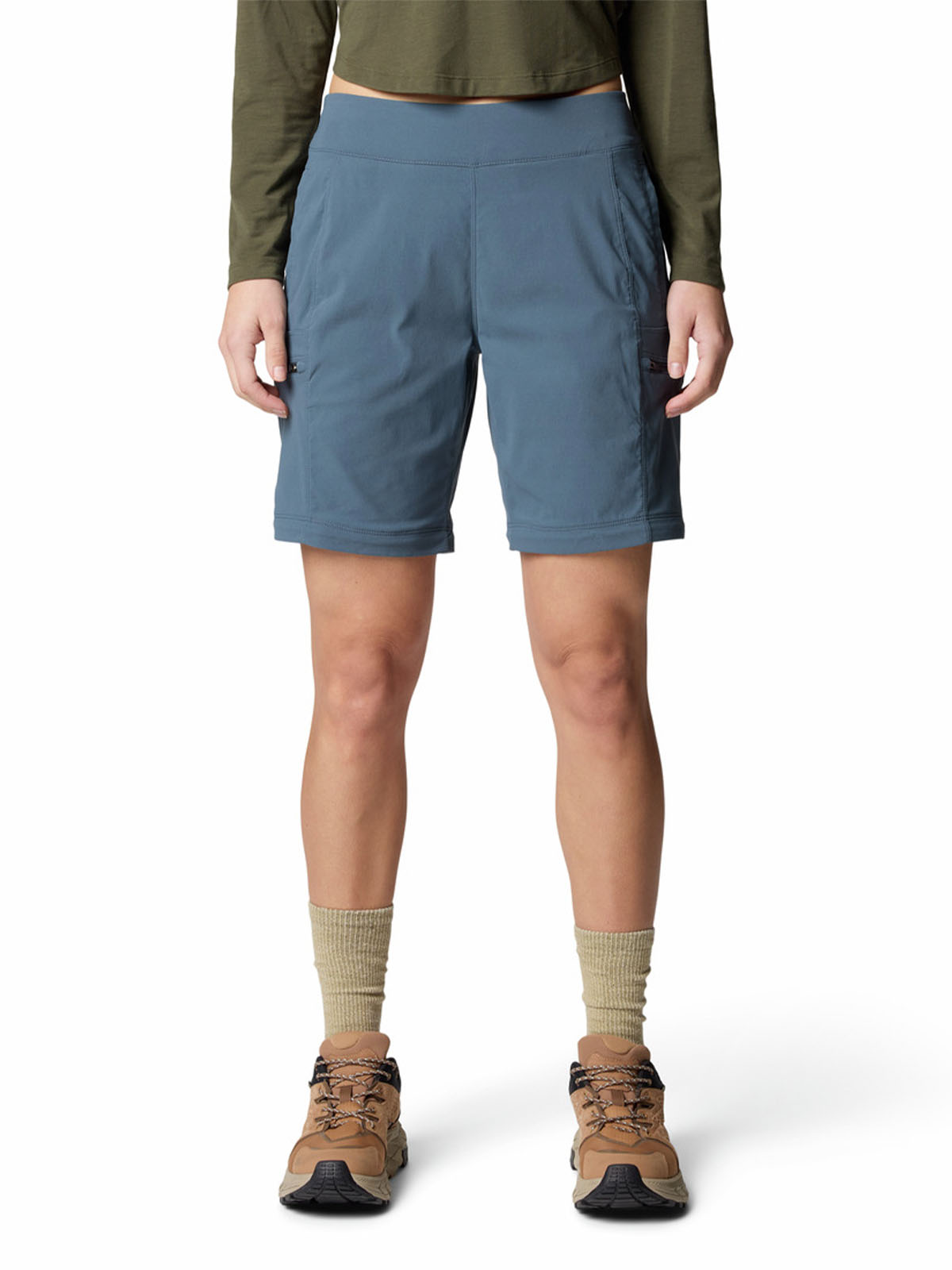 Pantalón Mujer Dynama Convertible Azul Mountain Hardwear
