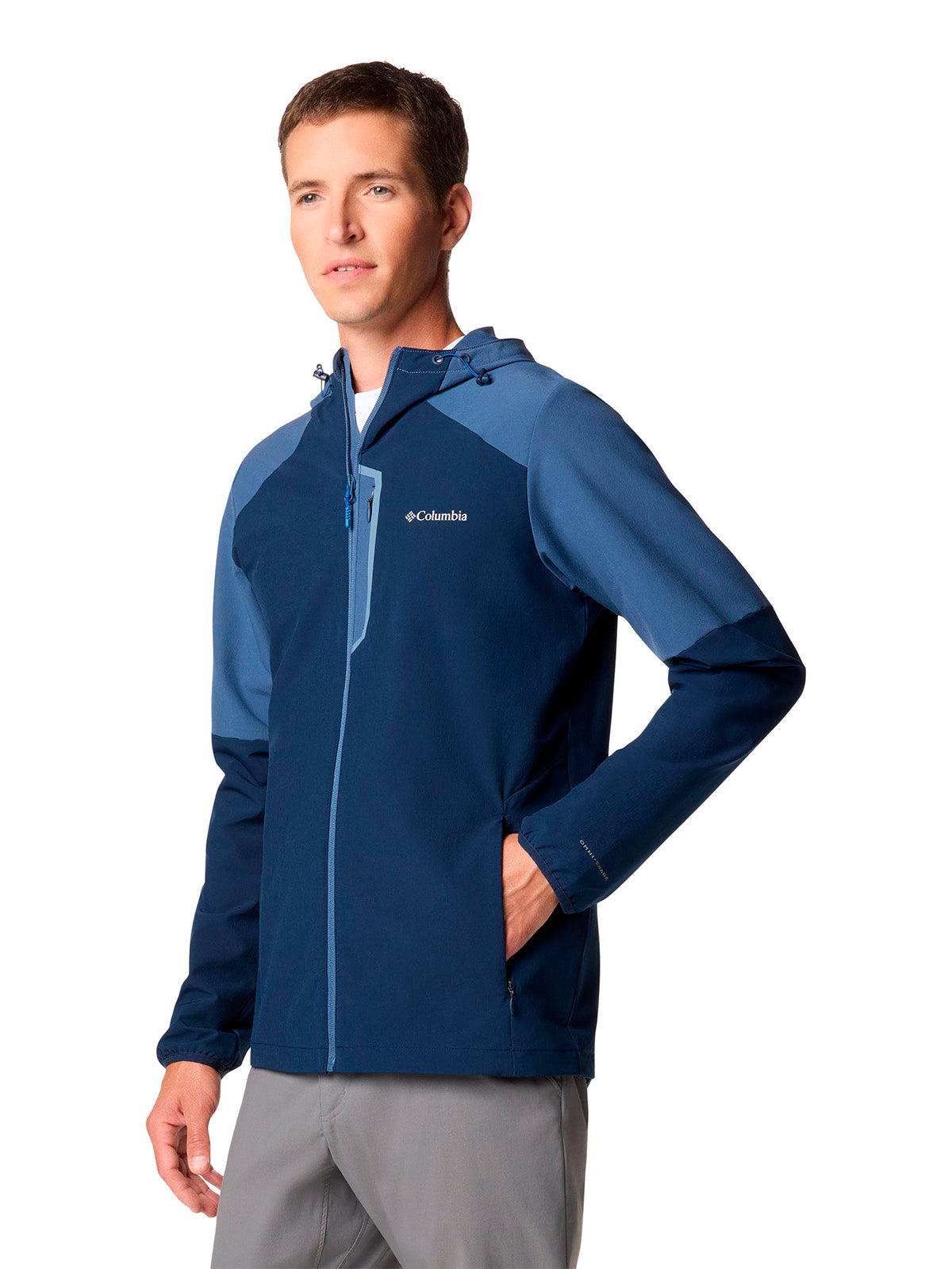 Polerón Hombre Tech Hoodie Azul Columbia