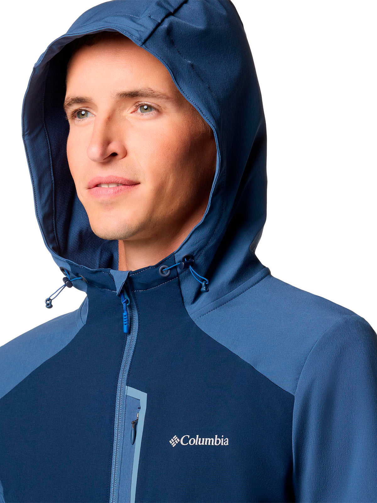 Polerón Hombre Tech Hoodie Azul Columbia