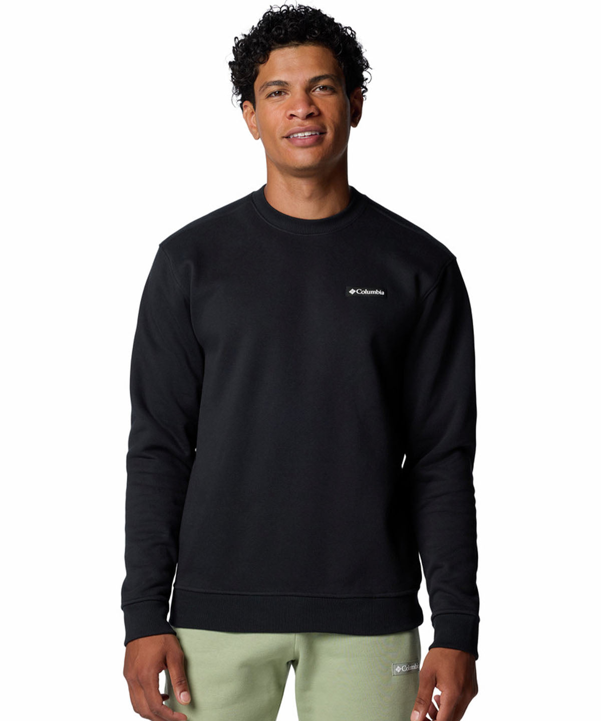 Polerón Hombre Meridian Creek Crew Negro Columbia