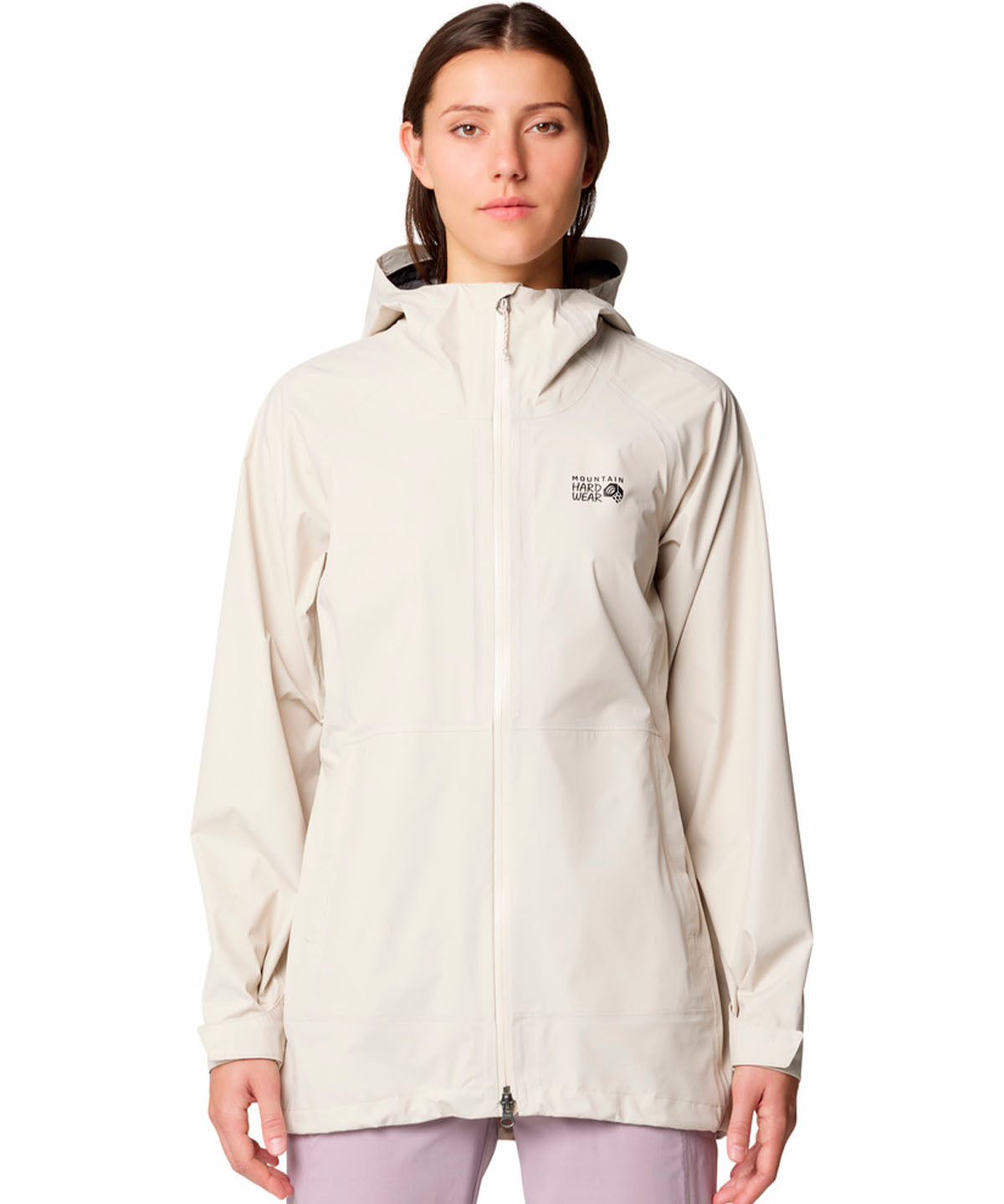 Cortaviento Mujer Threshold Blanco Mountain Hardwear