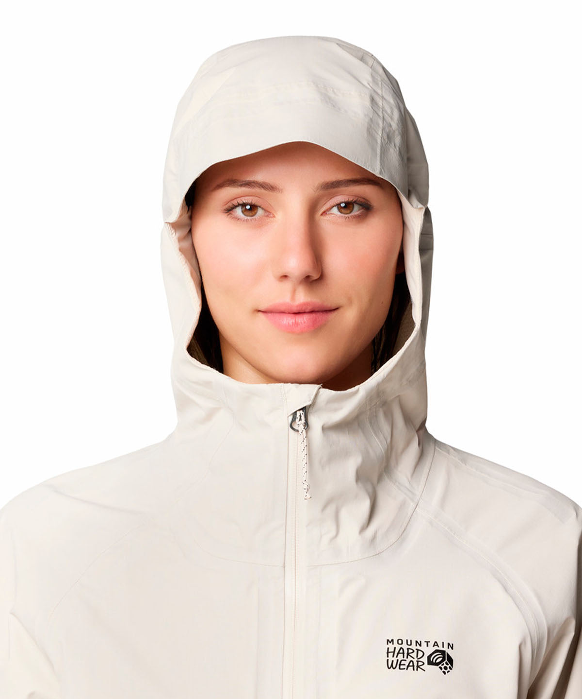 Cortaviento Mujer Threshold Blanco Mountain Hardwear