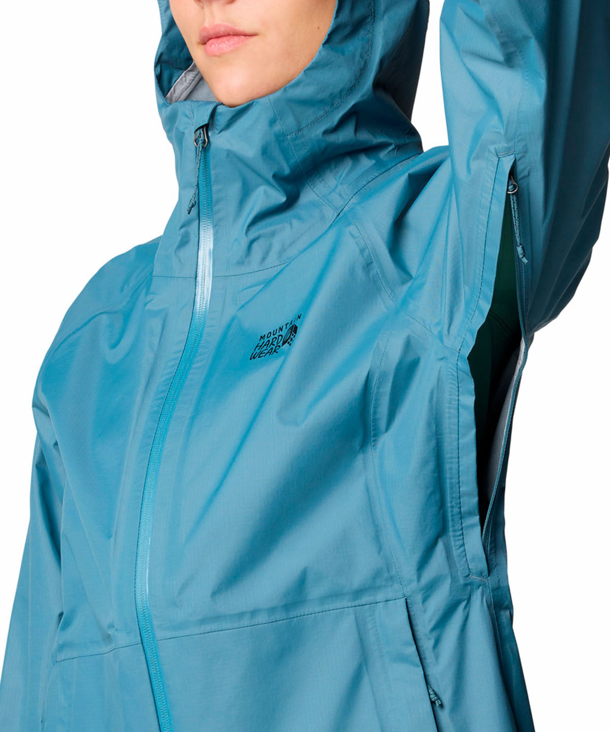 Cortaviento Mujer Threshold Azul Mountain Hardwear