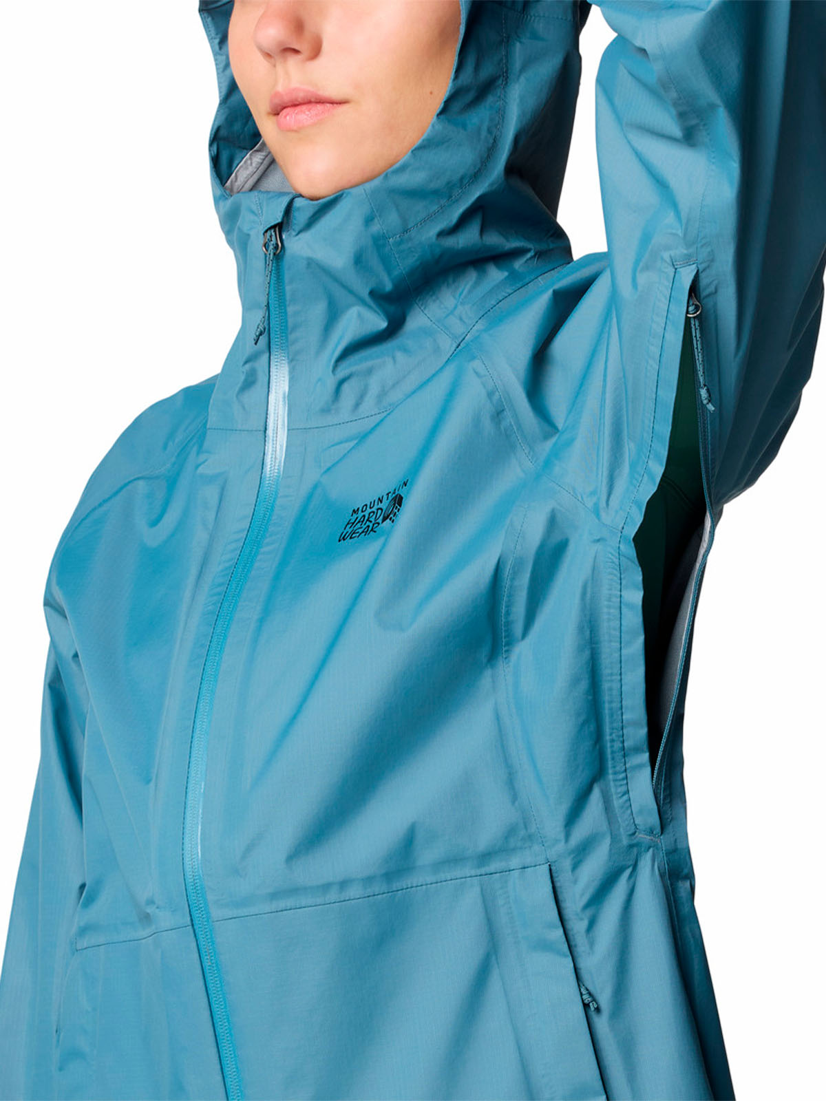 Cortaviento Mujer Threshold Azul Mountain Hardwear