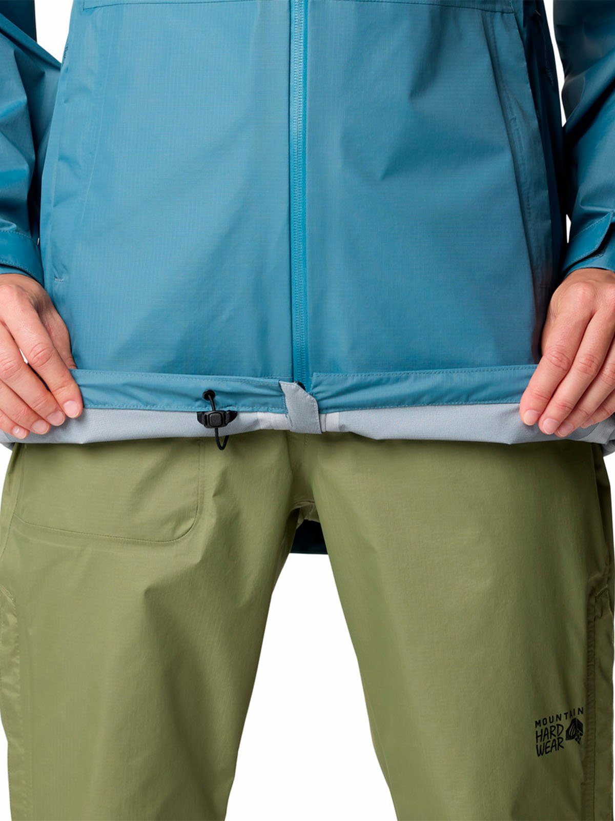 Cortaviento Mujer Threshold Azul Mountain Hardwear