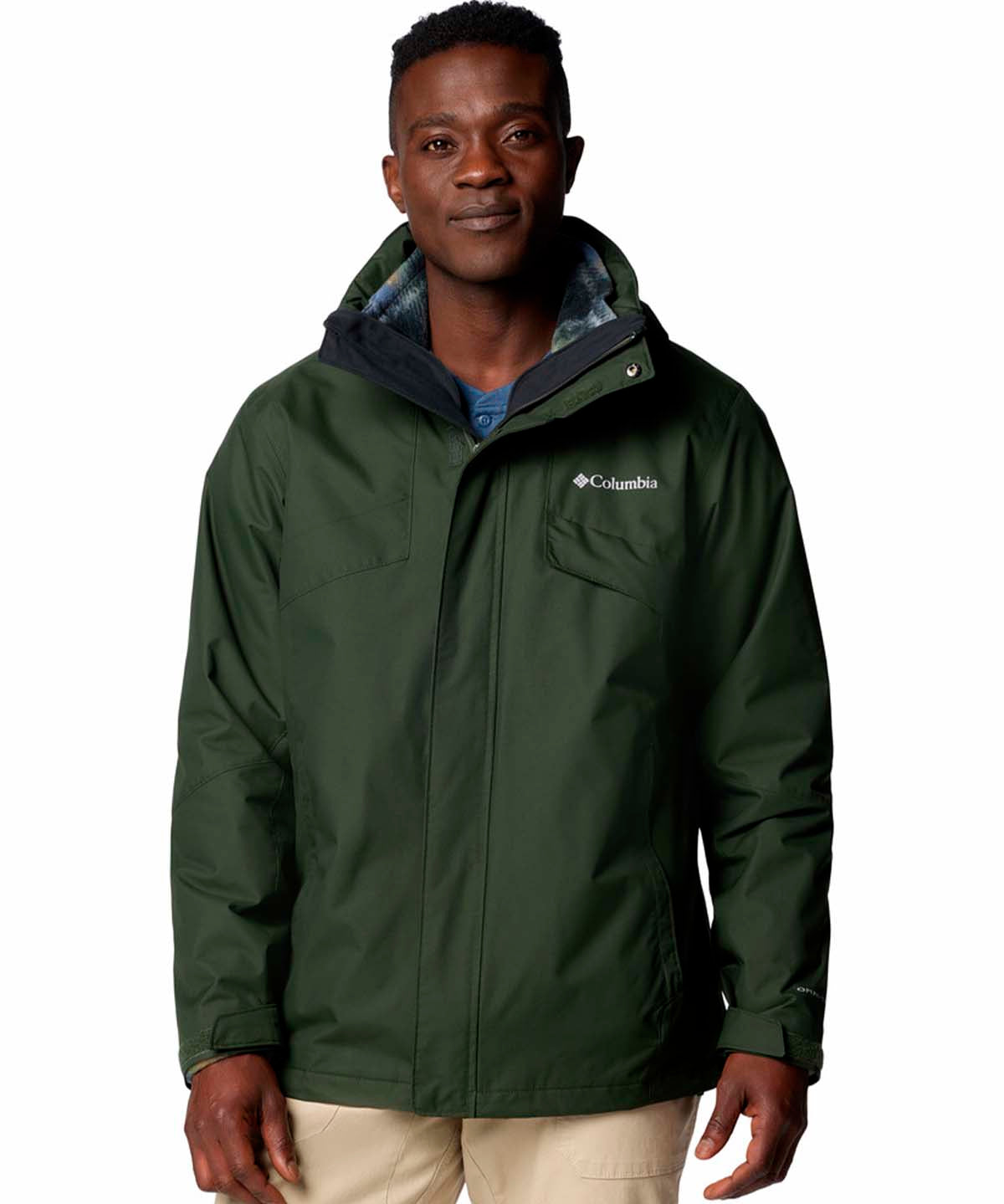 Parka Hombre Bugaboo III Fleece Verde Columbia