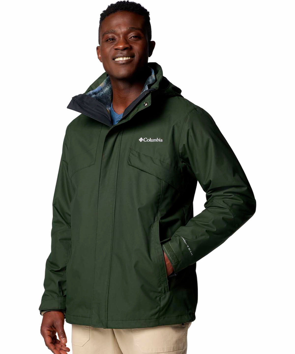 Parka Hombre Bugaboo III Fleece Verde Columbia