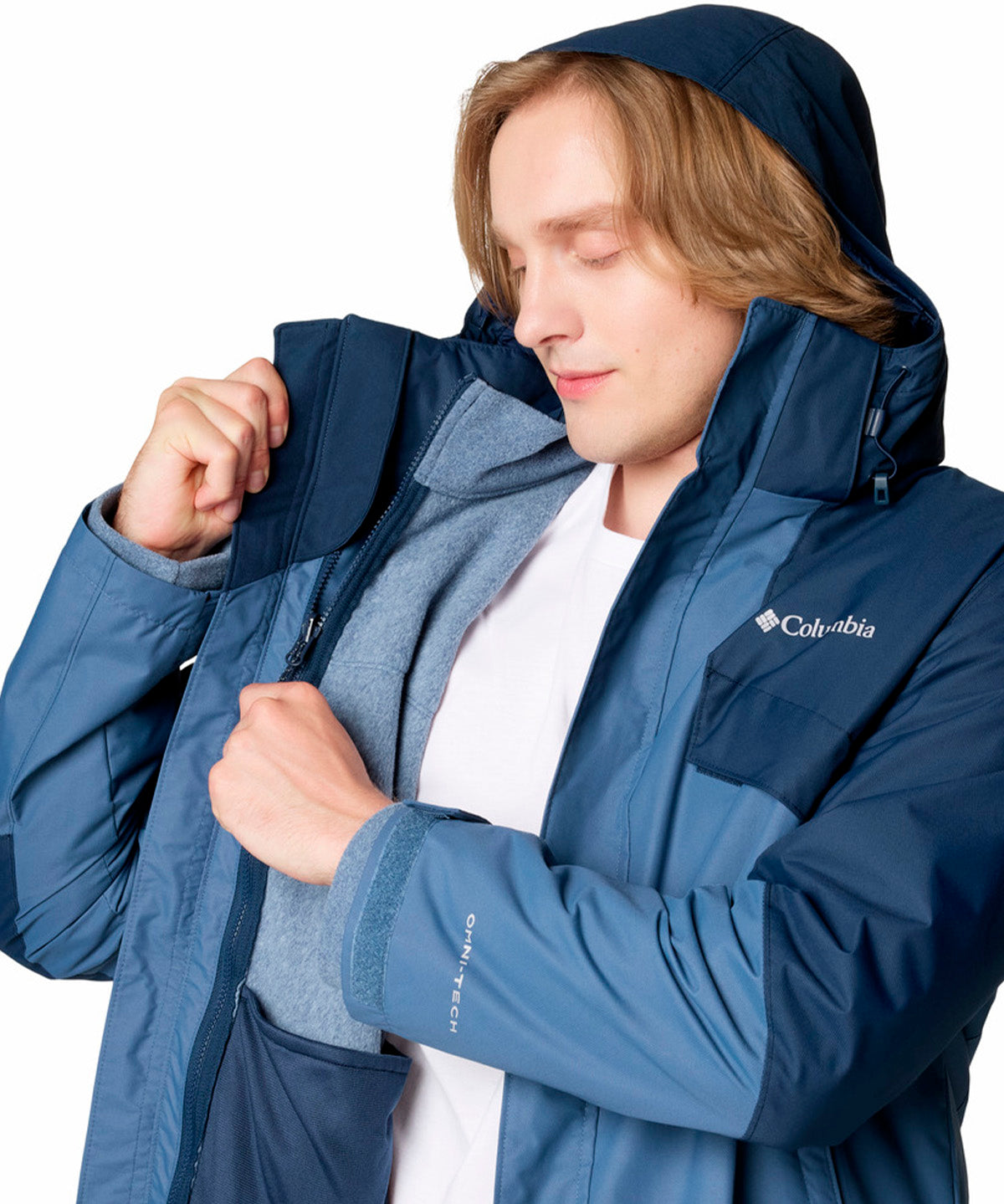 Parka Hombre Bugaboo III Fleece Azul Columbia