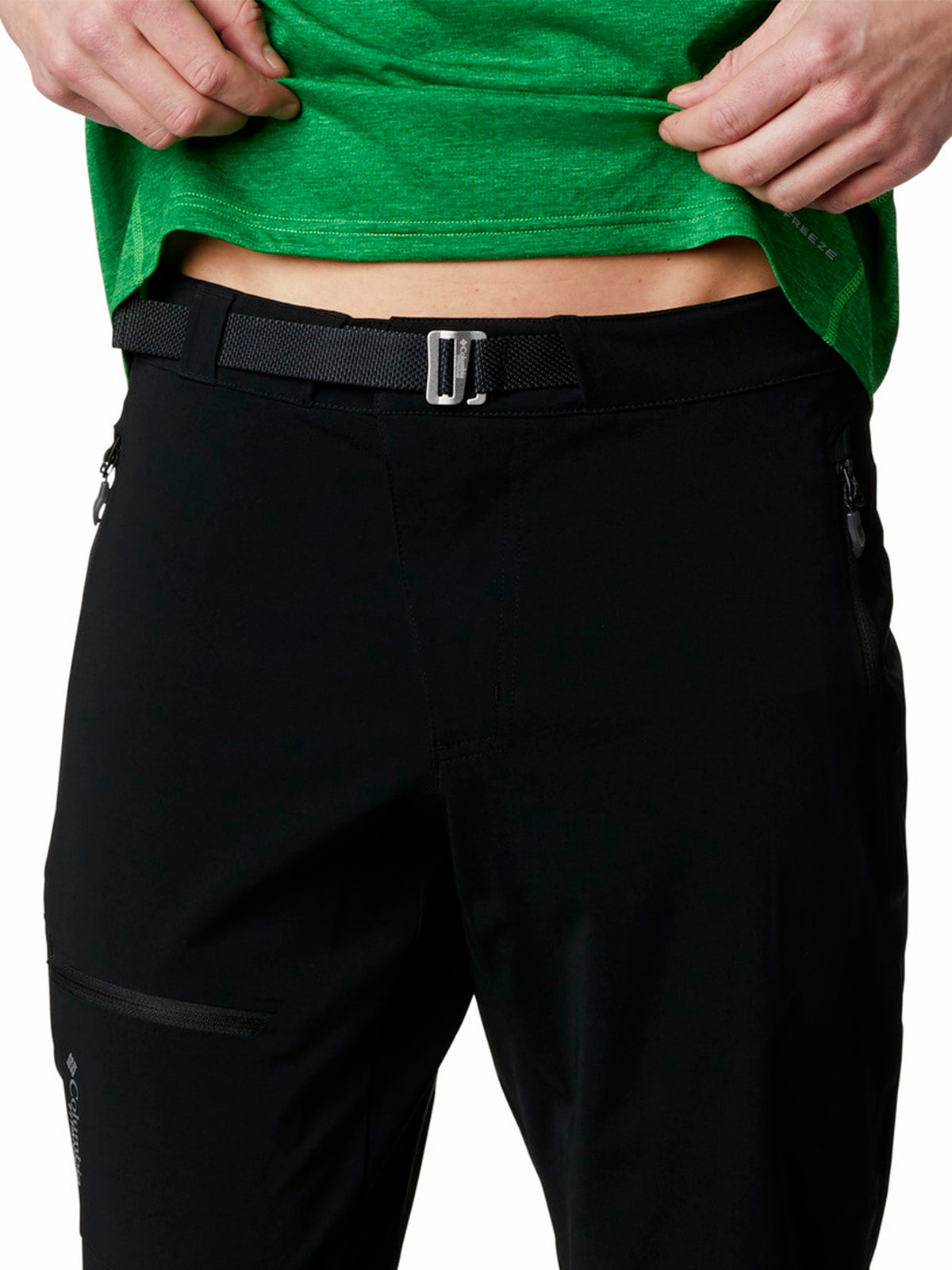 Pantalón Hombre Titan II Negro Columbia