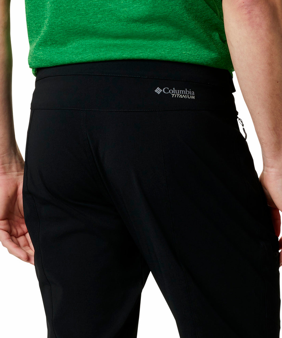 Pantalón Hombre Titan II Negro Columbia
