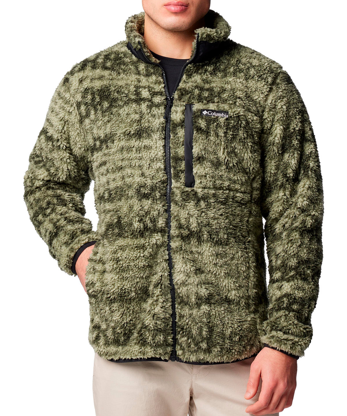Polar Hombre Winter Fleece Verde Columbia