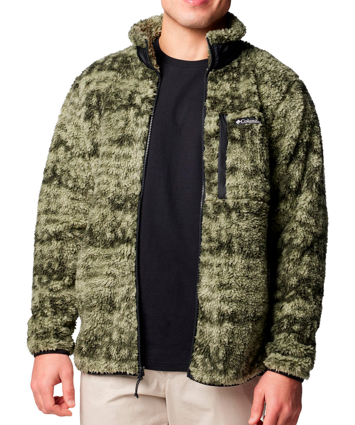 Polar Hombre Winter Fleece Verde Columbia