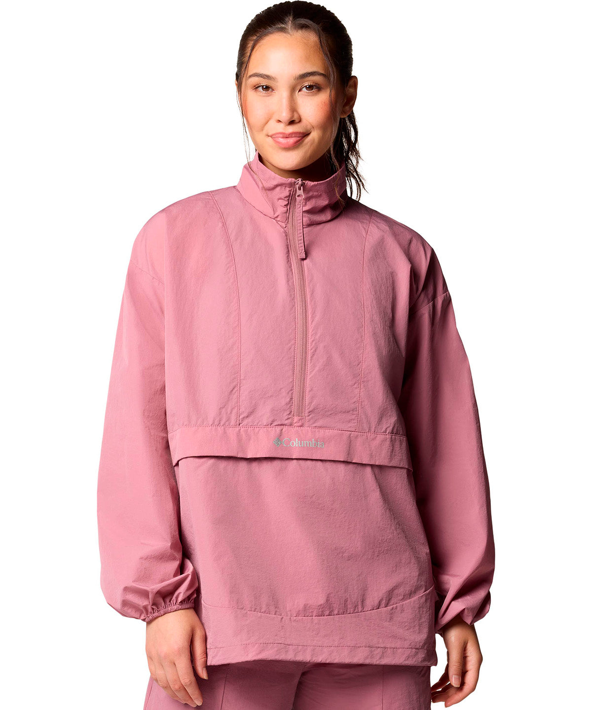 Cortaviento Mujer Boundle Anorak Rosado Columbia
