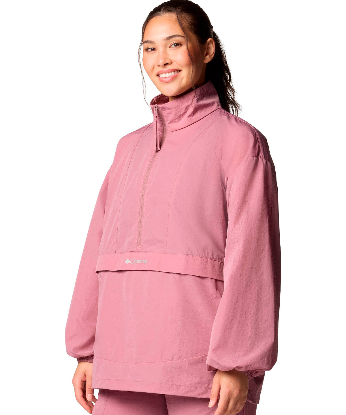 Cortaviento Mujer Boundle Anorak Rosado Columbia