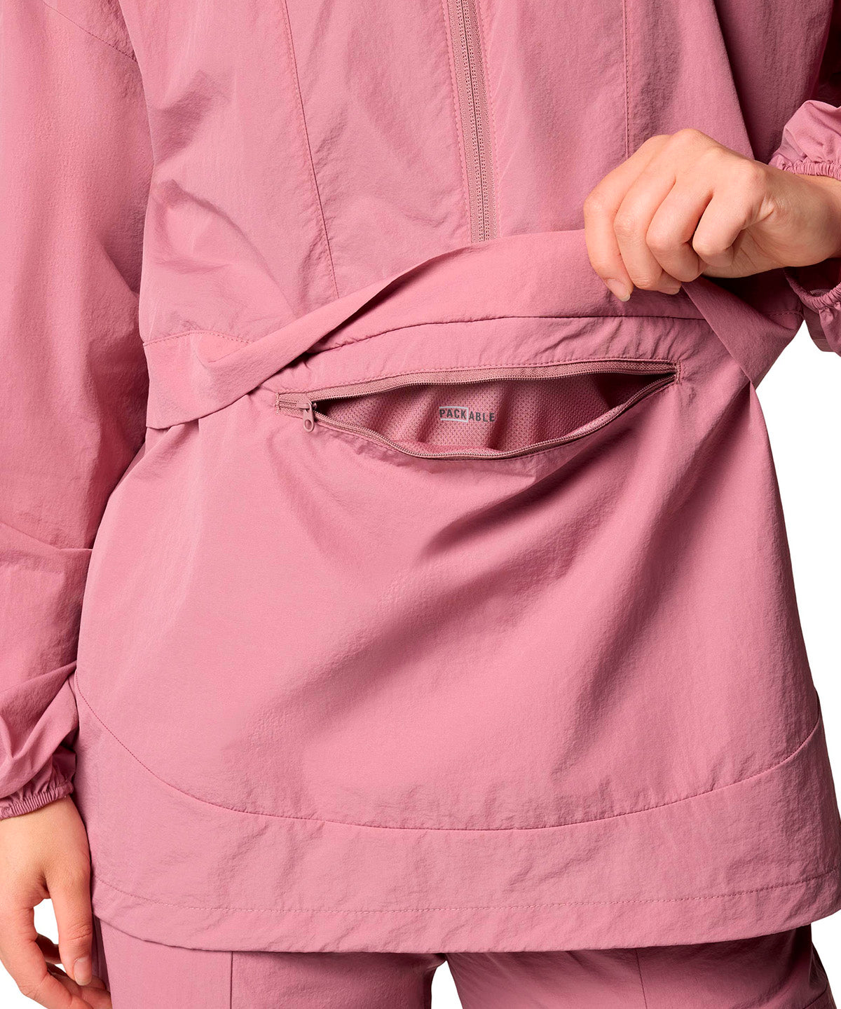 Cortaviento Mujer Boundle Anorak Rosado Columbia